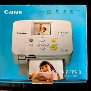 Brand New in box CANON Selphy CP760 printer